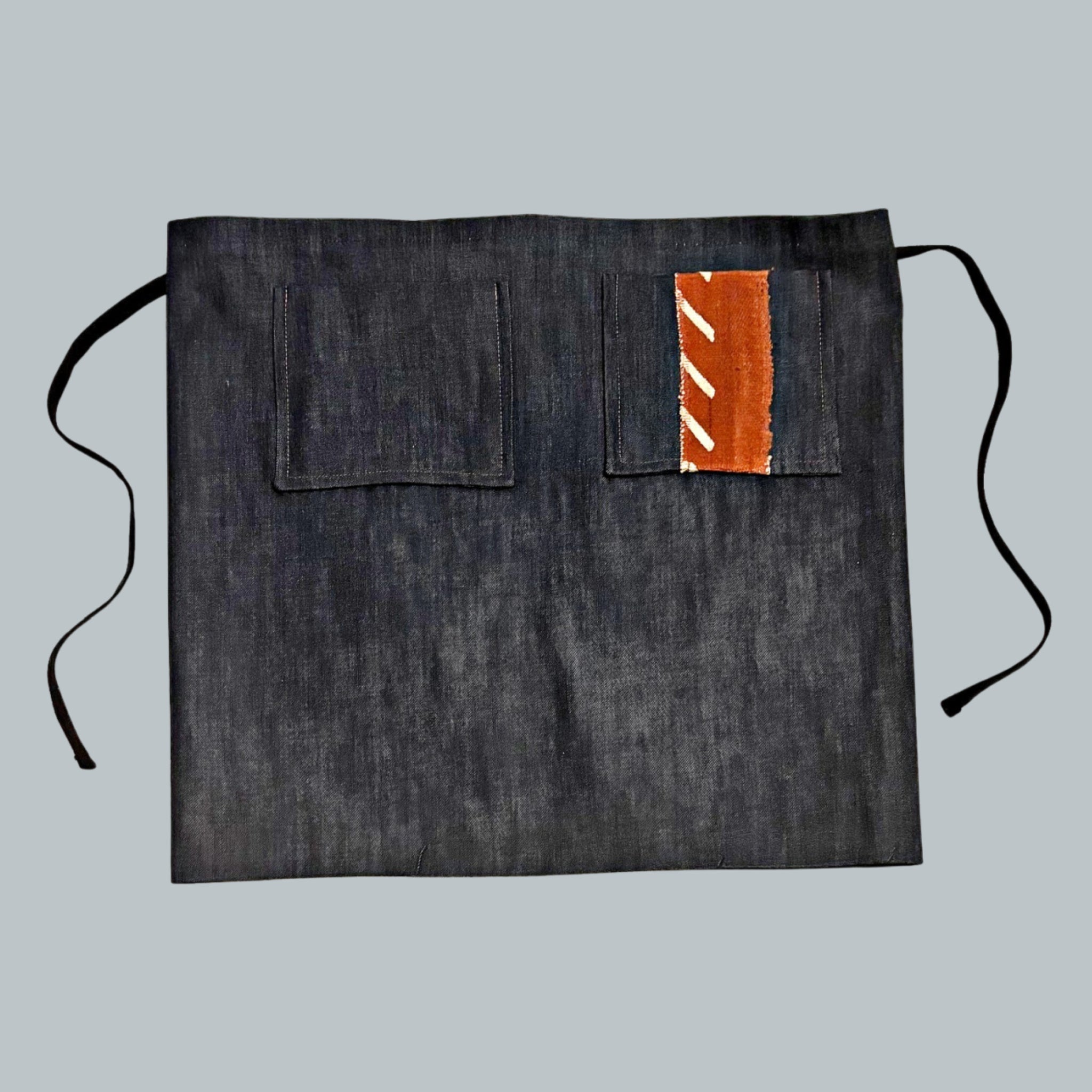 Denim Waist Apron, Half Apron, Chef Apron, Unisex Apron, Reversible, Food Professionals and Home Cooks Apron