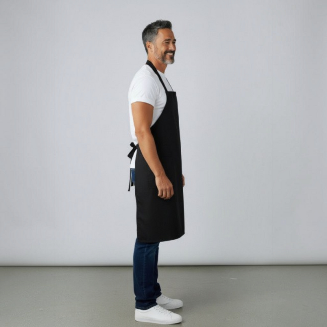 Denim Apron, Reversible Apron, Mudcloth Apron, Apron for Men and Women, Chef Apron, Apron for Cooks.