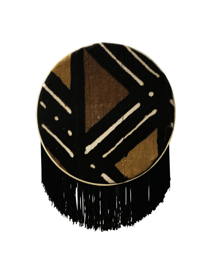 African Mudcloth Wall Hanging Geometric Wall Art for Living Room, African Fabric Wall Hanging, Mud Cloth Décor