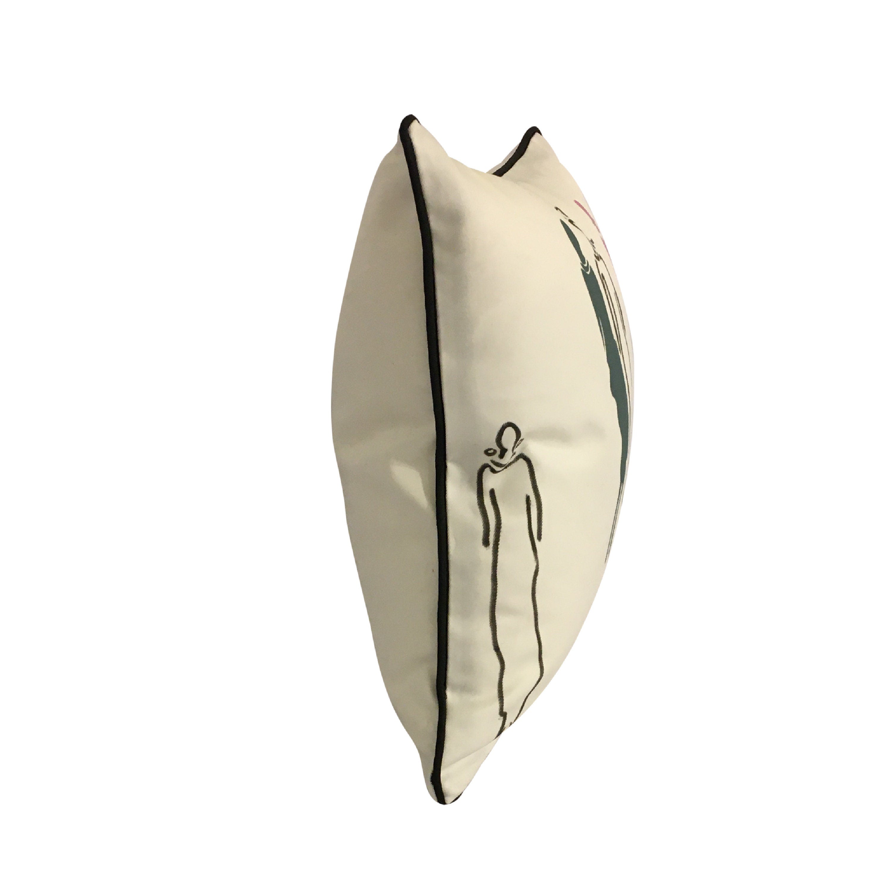 Pillow Cover Gift for Woman, Hand Painted Throw Pillow, Women of Truth Pillow