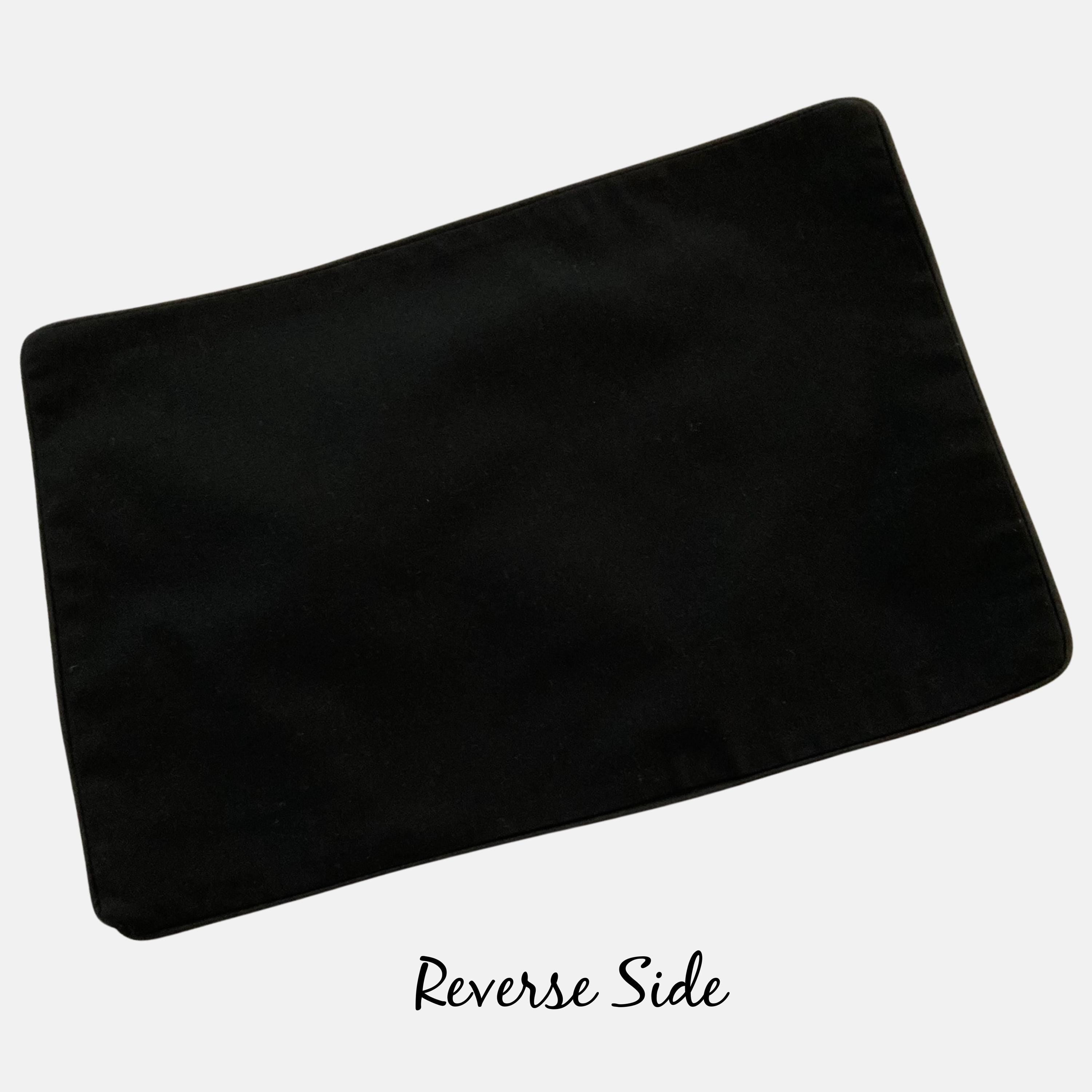 RED PLACEMAT SET - Includes Flower Placemats, Napkins and Napkin Rings, Set of 4, 6 or 8, Placemat with Flowers, Red Table Setting